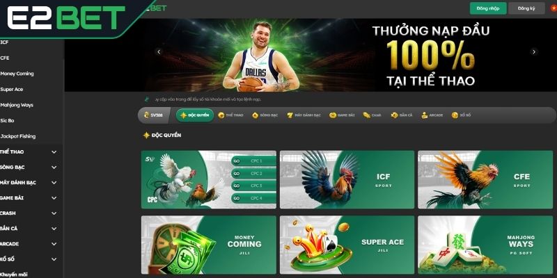 Điều kiện để đăng ký E2BET