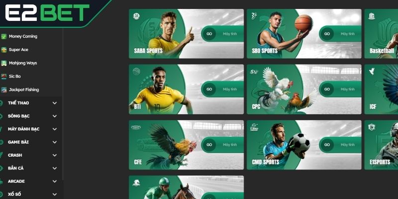 Ưu điểm vượt trội của E2bet