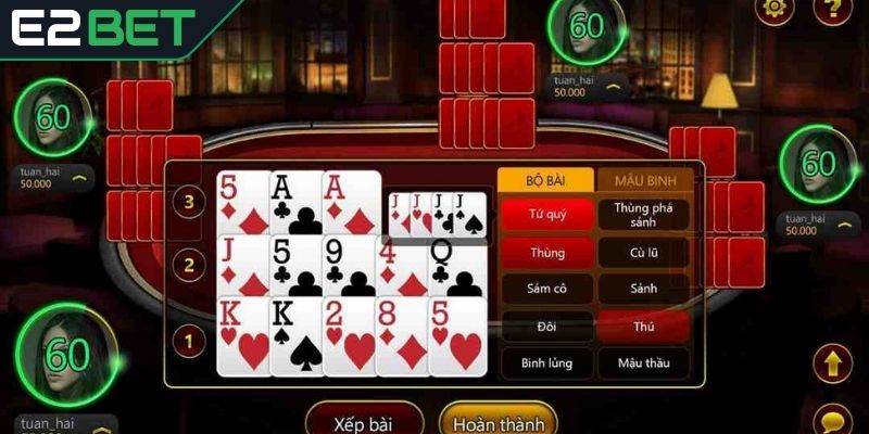 Những quy luật game mậu binh cơ bản